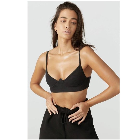 Joah Brown Other - Joah Brown Structured Tank Bra in Black - XS/S